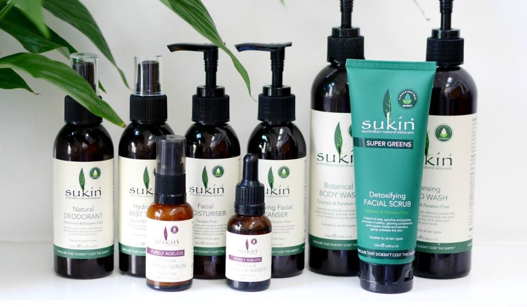 sukin skin products